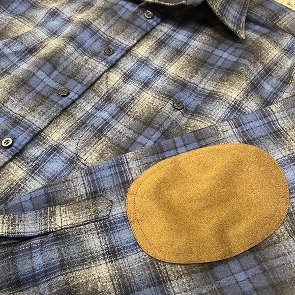 Pendleton Trail Wool Plaid Button Down Shirt- Size Medium - Picture 3 of 5